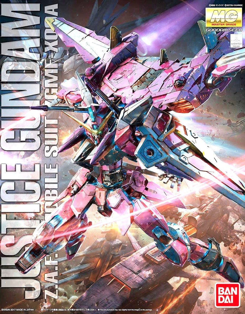 1/100 MG ZGMF-X09A ジャスティスガンダム （機動戦士ガンダムSEED）