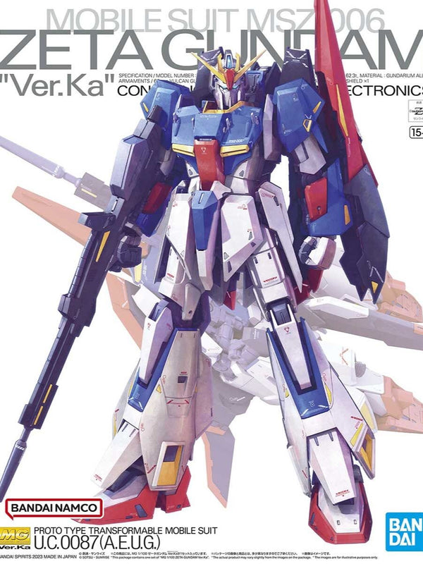 1/100 MG MSZ-006 ゼータガンダム Ver.Ka 「機動戦士Zガンダム」