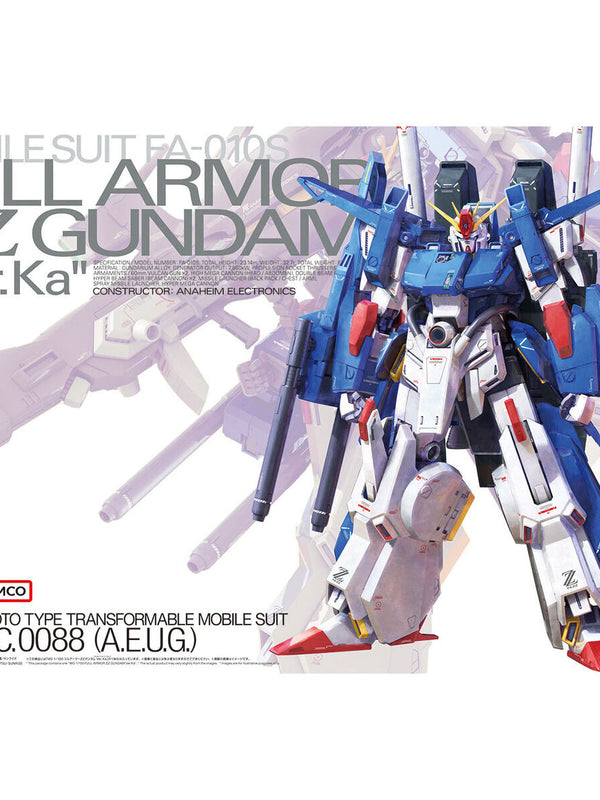 1/100 MG フルアーマーZZガンダム Ver.Ka 「機動戦士ガンダムZZ」