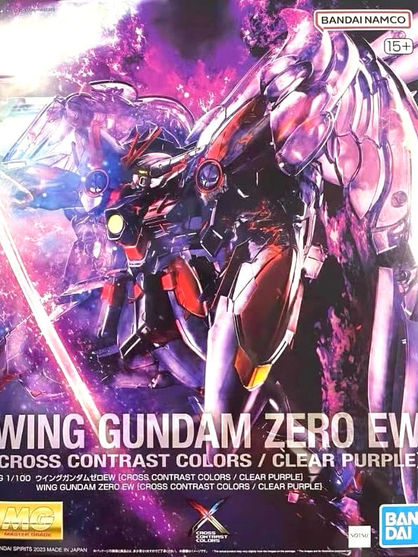 1/100 MG XXXG-00W0 ウイングガンダムゼロ EW(CROSS CONTRAST COLORS/CLEAR PURPLE・新機動戦記ガンダムW Endless Waltz）