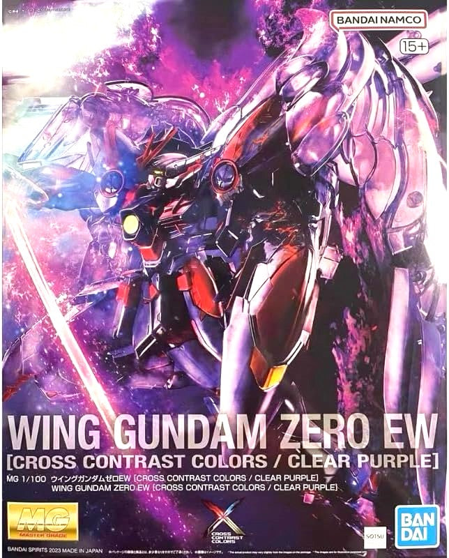 1/100 MG XXXG-00W0 ウイングガンダムゼロ EW(CROSS CONTRAST COLORS/CLEAR PURPLE・新機動戦記ガンダムW Endless Waltz）