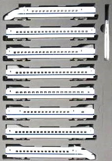 98775 300系0番台 基本8両セット (後期型･登場時･東海道・山陽新幹線）