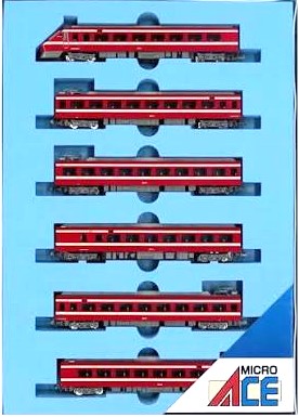 A2657 東武200型 6両セット(特急りょうもう1800型 207F)