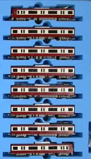 A6723 京急600形 8両セット (603F SRｱﾝﾃﾅ付)