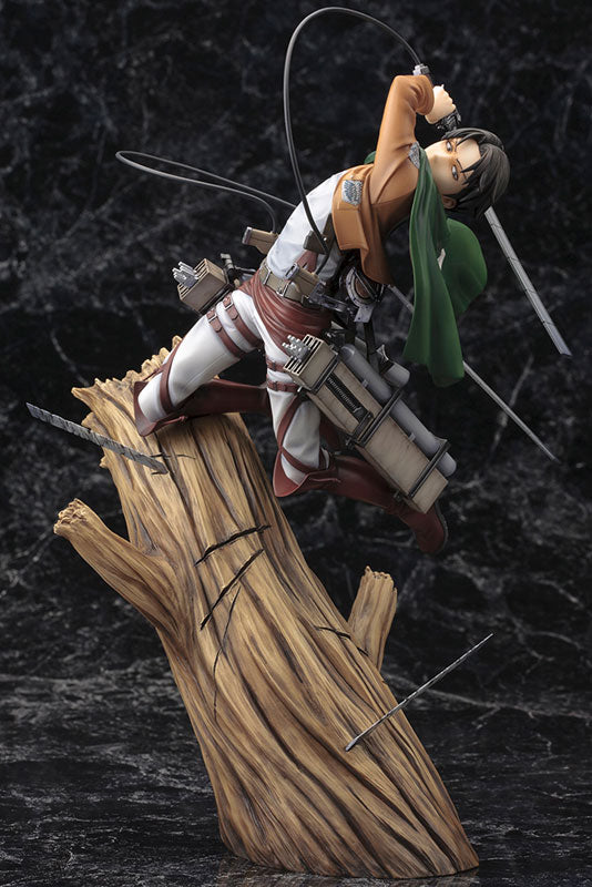 再販 ARTFX J 進撃の巨人 リヴァイ リニューアルパッケージver. 1/8 完成品フィギュア[コトブキヤ]