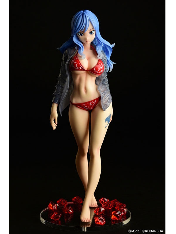 ジュビア・ロクサーGravure_Style『赤ビキニ！！』濡れ透けワイシャツSP 1/6 完成品フィギュア[オルカトイズ]