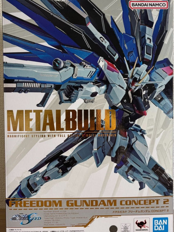 METAL BUILD フリーダムガンダム CONCEPT 2(再販版) 『機動戦士ガンダムSEED』[BANDAI SPIRITS]