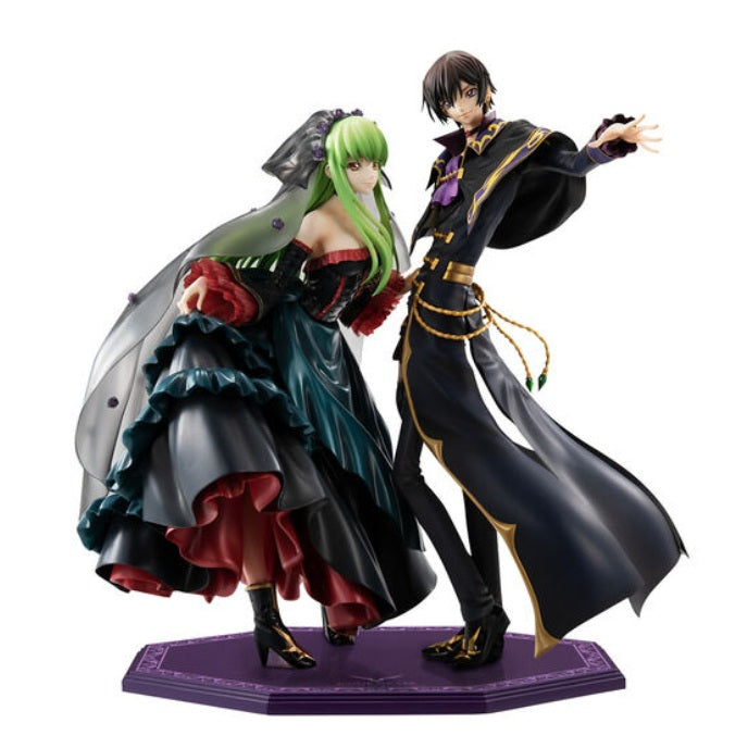 Precious G.E.M.シリーズ コードギアス 復活のルルーシュ L.L.＆C.C.セット 完成品フィギュア[メガハウス]