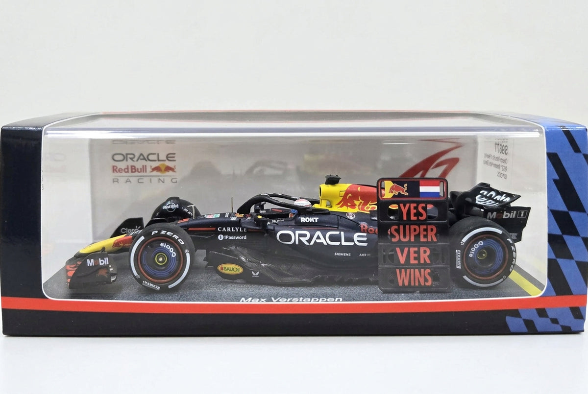 1/43 Red Bull Racing RB21 Oracle Red Bull Racing Winner Abu Dhabi GP 2025 Max Verstappen #1