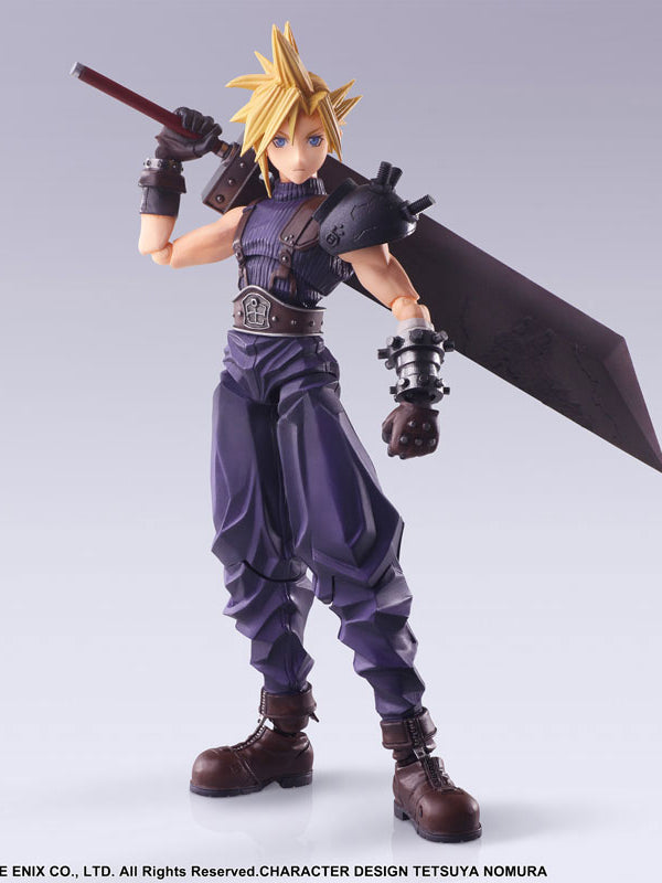 再販 ファイナルファンタジーVII プレイアーツ クラウド・ストライフ[スクウェア・エニックス]