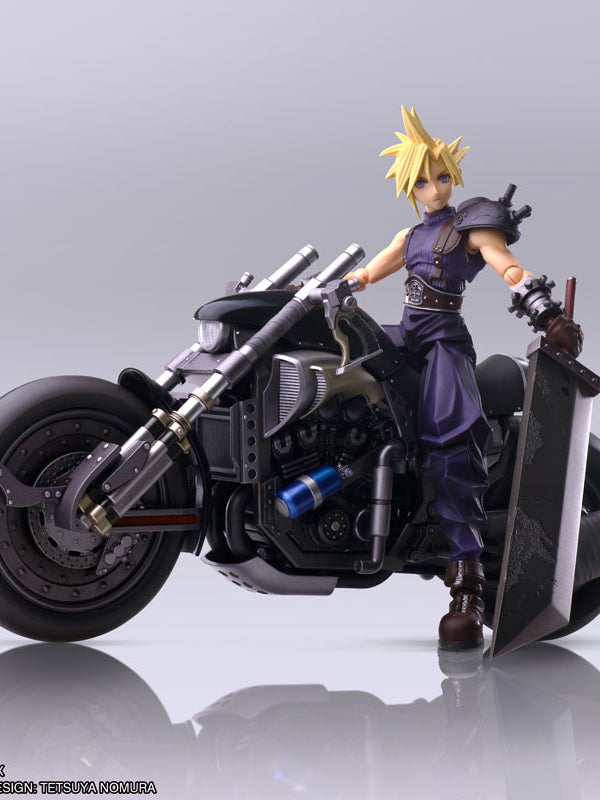 ファイナルファンタジーVII ブリングアーツ クラウド・ストライフ＆ハーディ=デイトナ[スクウェア・エニックス]