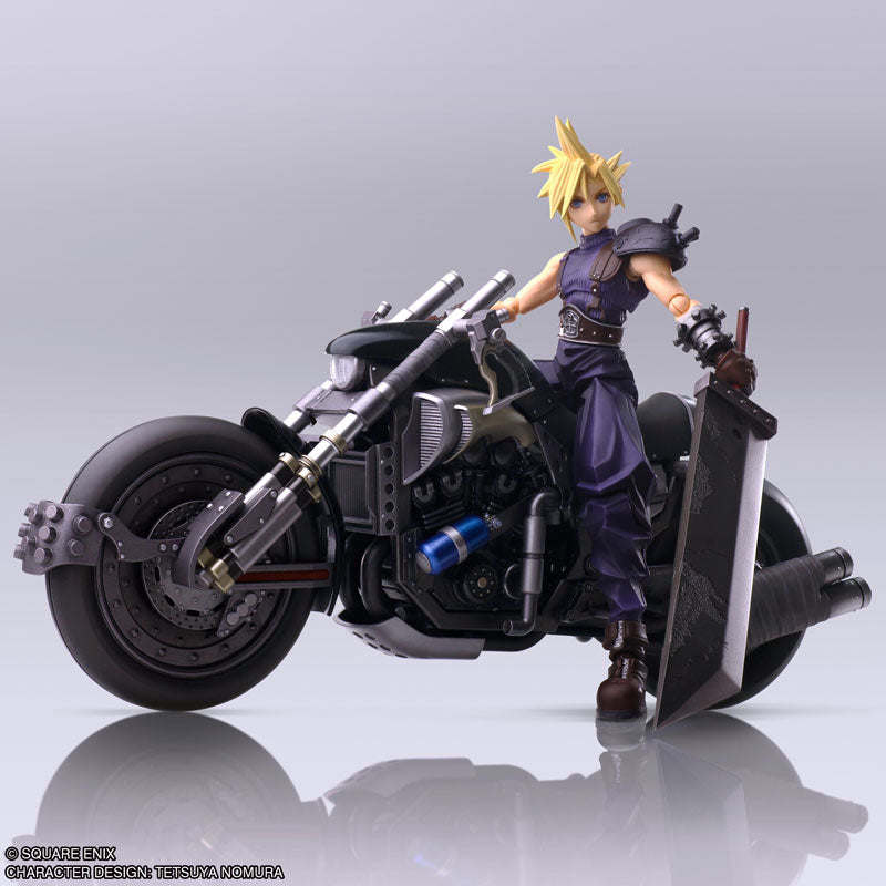 ファイナルファンタジーVII ブリングアーツ クラウド・ストライフ＆ハーディ=デイトナ[スクウェア・エニックス]