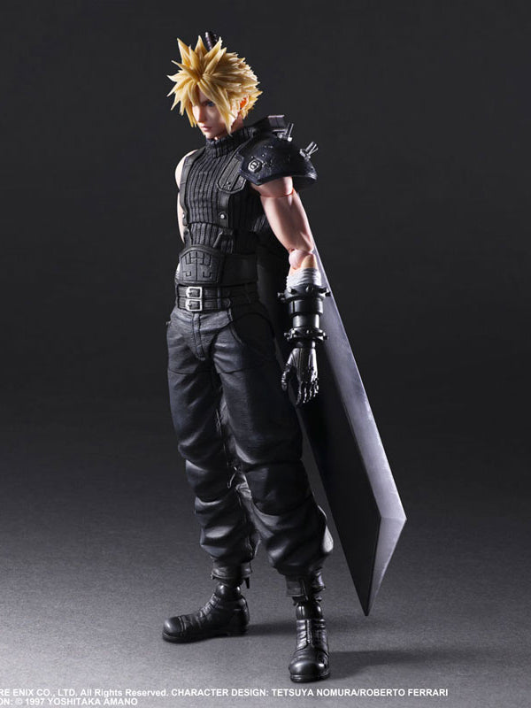 再販 ファイナルファンタジー VII リメイク PLAY ARTS改 クラウド・ストライフ Version 2[スクウェア・エニックス]