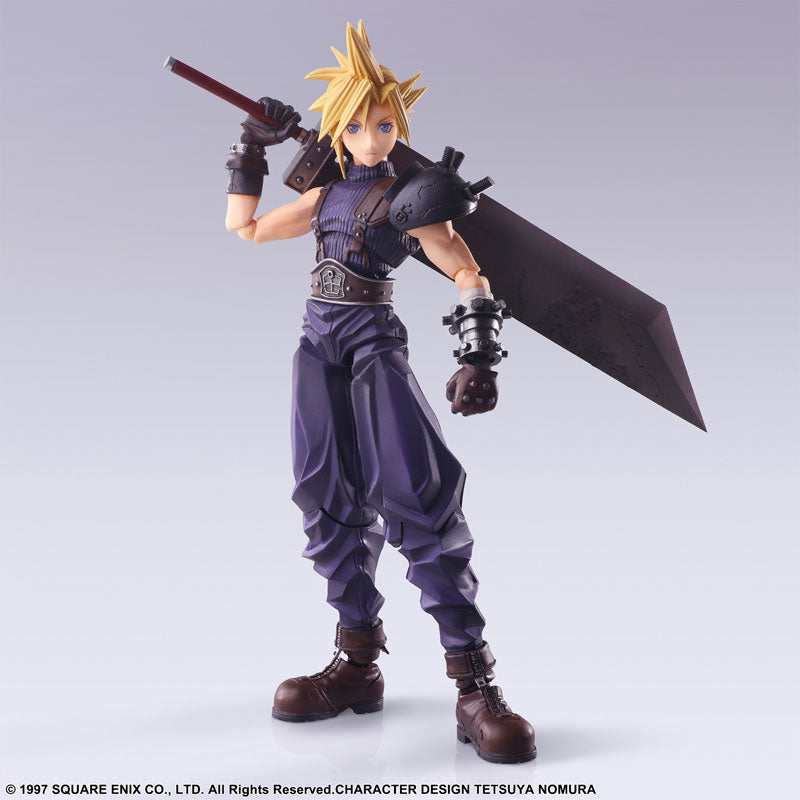 再販 ファイナルファンタジー VII ブリングアーツ クラウド・ストライフ[スクウェア・エニックス]