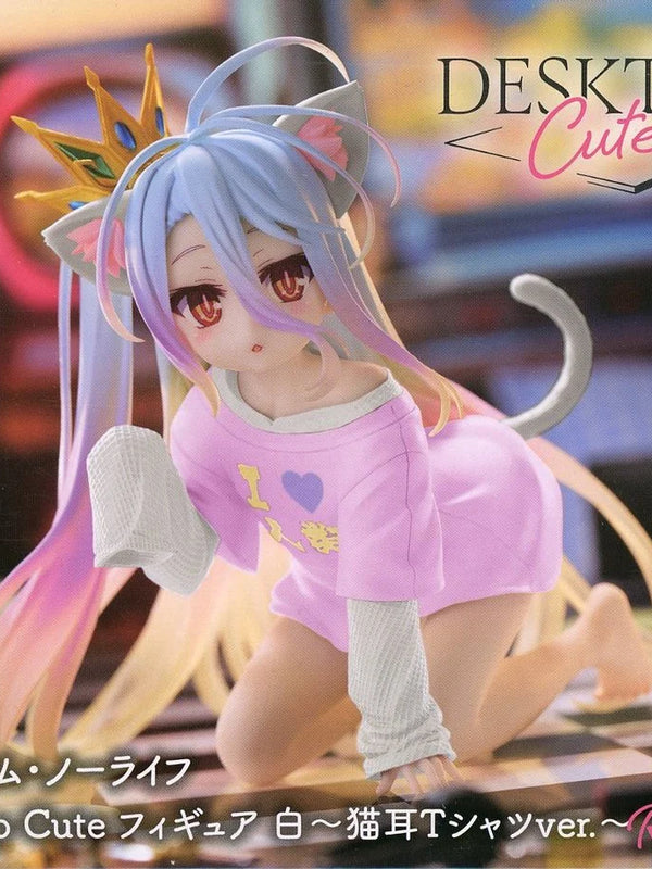 白 猫耳シャツver Renewal Desktop Cuteﾌｨｷﾞｭｱ
