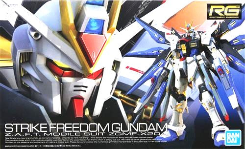 1/144 RG ZGMF-X20A ストライクフリーダムガンダム (機動戦士ガンダムSEED DESTINY)
